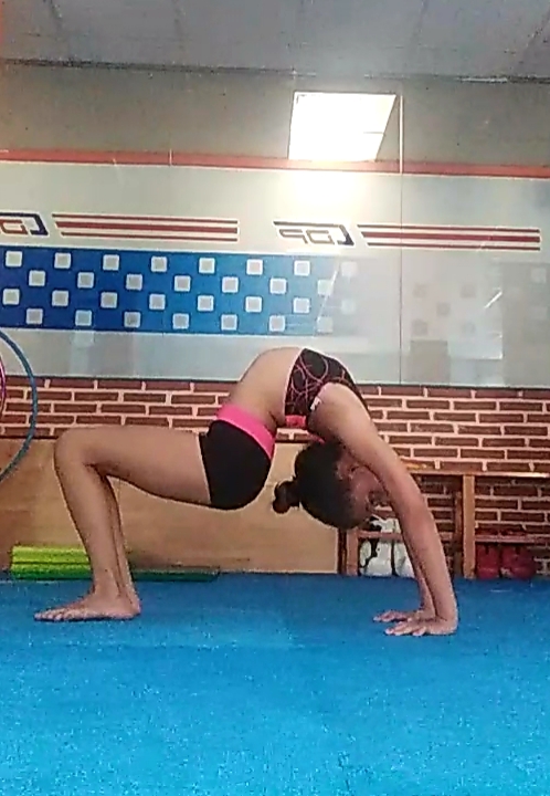 Gimnasia Acrobática en el Gimnasio Pedregal