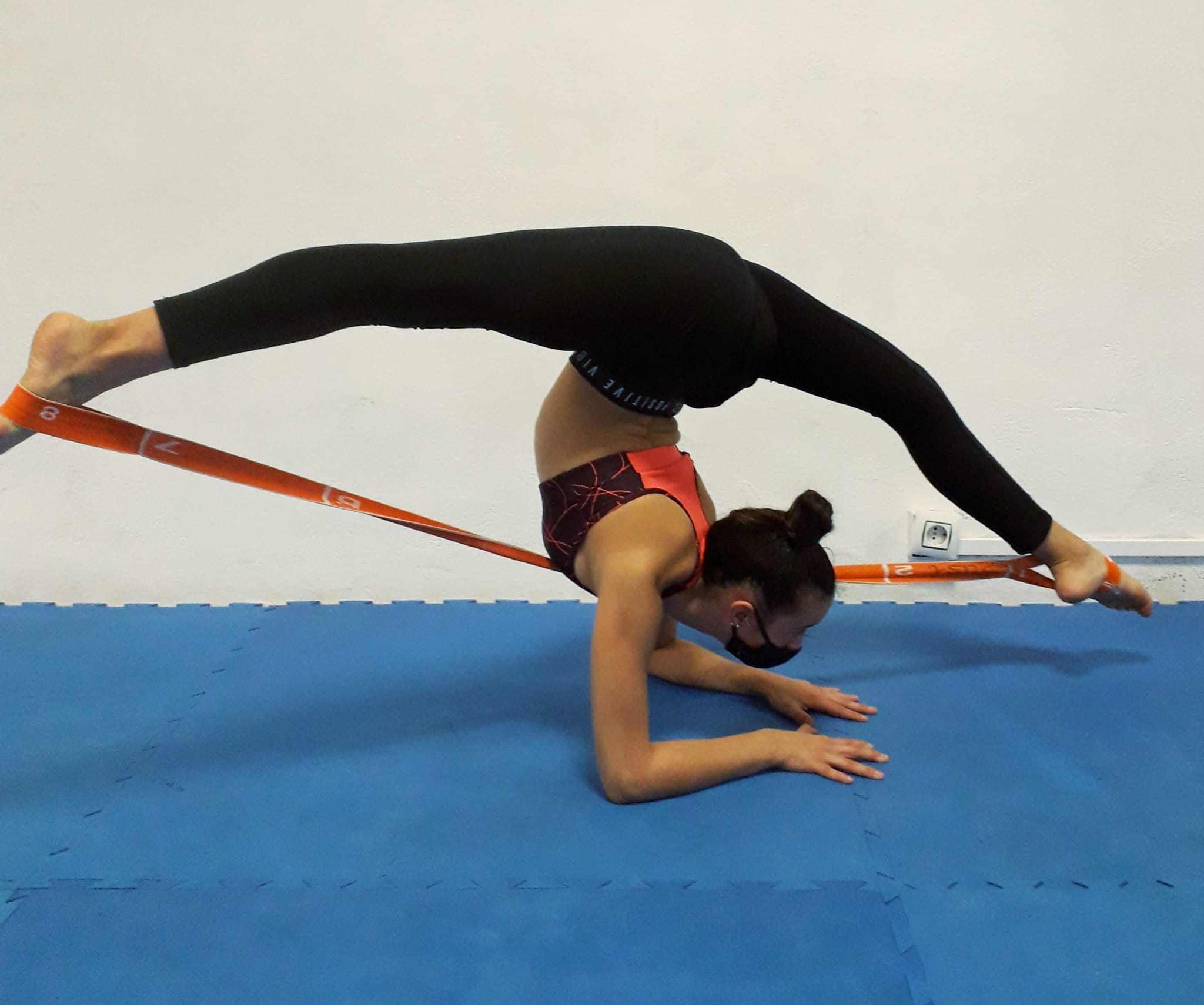 Gimnasia Acrobática en el Gimnasio Pedregal