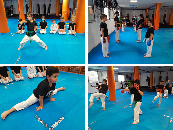 Karate Infantil en el Gimnasio Pedregal